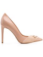 Elisabetta Franchi Logo Plaque Pumps - Pink