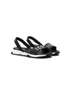 Dsquared2 Kids Teen Icon Sandals - Black