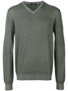 Fay V-neck Sweater - Green