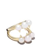 Tasaki 18kt Yellow Gold Danger Signature Ring
