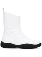 Maison Margiela Flat 'tabi' Boots - White