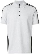 Versus Logo Sleeve Polo Shirt - Grey