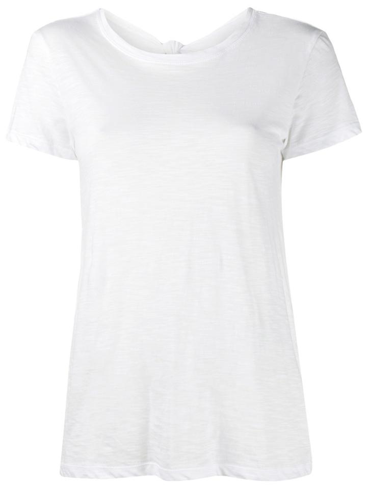 Proenza Schouler Tied Back T-shirt - White