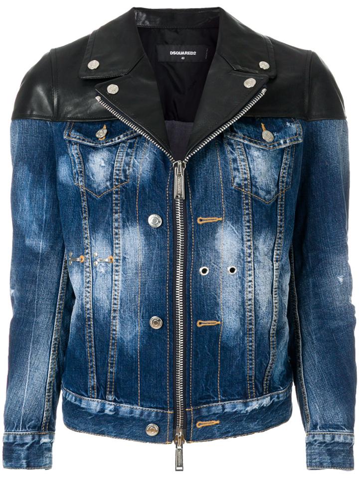 Dsquared2 Hybrid Jacket - Blue