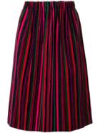 William Vintage 1973 Candy Striped Skirt - Multicolour