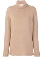 Drumohr Cashmere Roll-neck Jumper - Nude & Neutrals