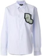 Comme Des Garçons Homme Plus Plus Striped Shirt - Blue