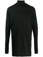 11 By Boris Bidjan Saberi Roll Neck Long Sleeve Top - Black