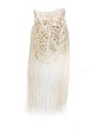 Alanui Raffia Crochet Bag - White
