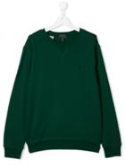 Ralph Lauren Kids Teen Logo Embroidered Sweatshirt - Green