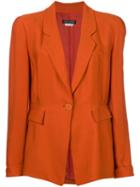 Giorgio Armani Pre-owned Structured Blazer - Orange