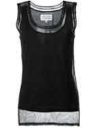 Maison Margiela Contrast Panel Tank Top