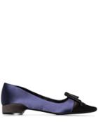 Fabrizio Viti Gabor Bow-front Ballerina Flats - Blue