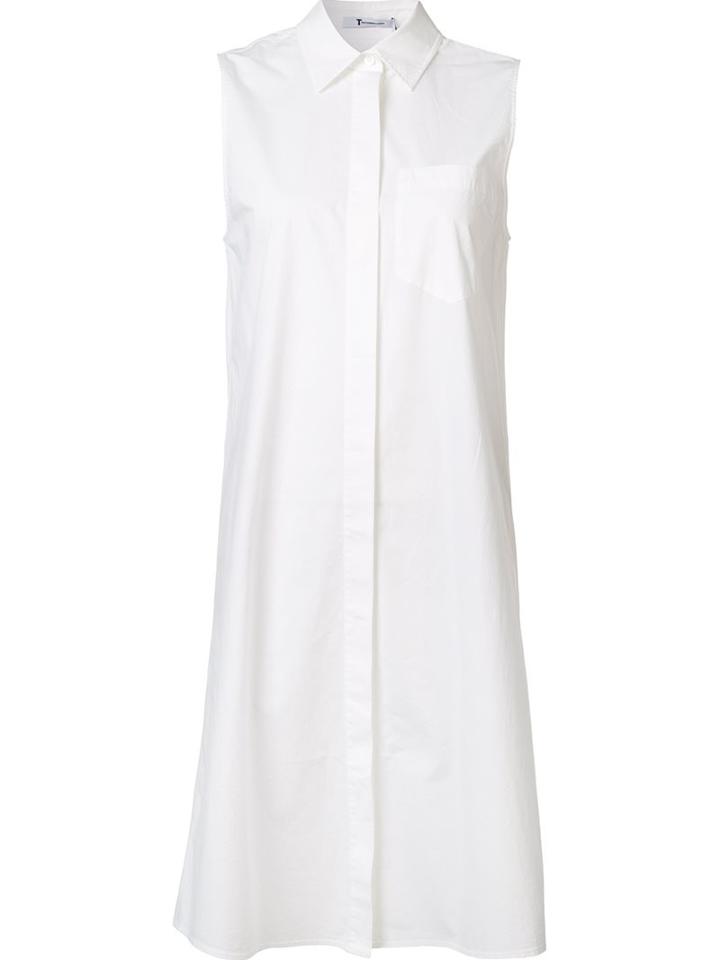 T By Alexander Wang Flared Shirt Dress