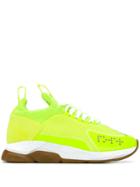 Versace Chain Reaction Sneakers - Yellow