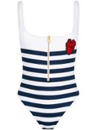 Dsquared2 Striped Swimsuit - Blue