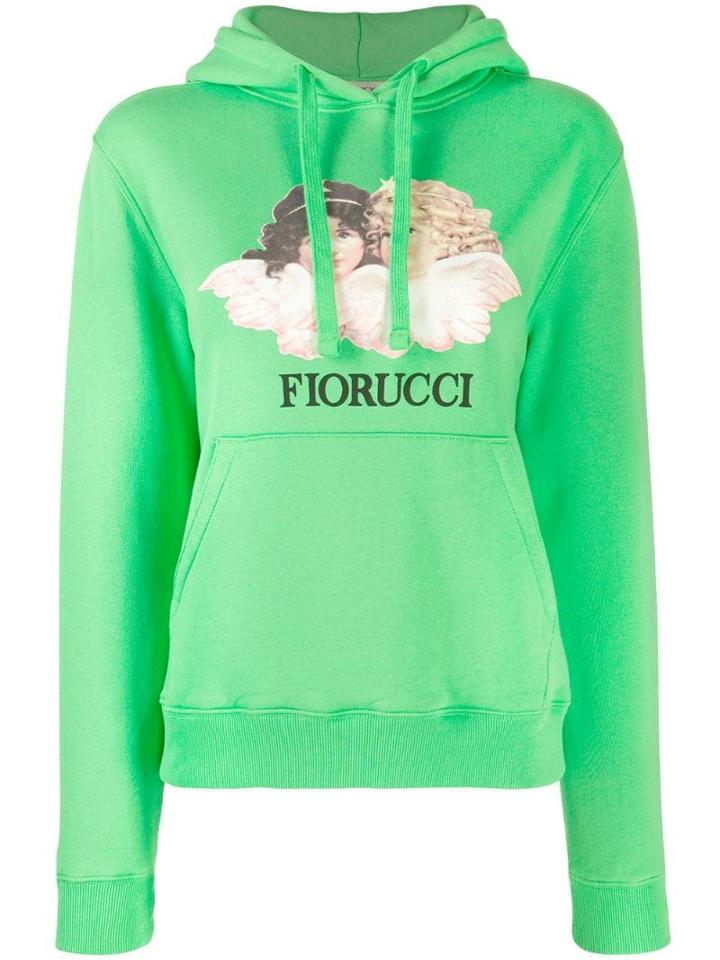 Fiorucci Vintage Angels Hoodie - Green