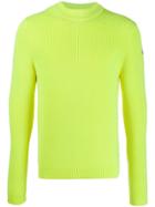 Moncler Crew Neck Jumper - Yellow