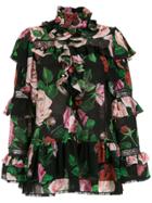 Dolce & Gabbana Rose Printed Blouse - Hnx46