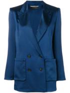 Roland Mouret Talbot Double-breasted Blazer - Blue