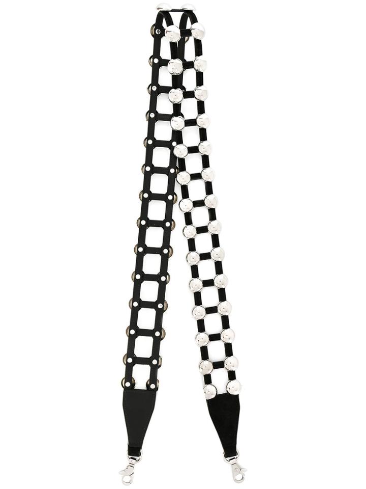 Alexander Wang Studded Guitar Bag Strap - Black