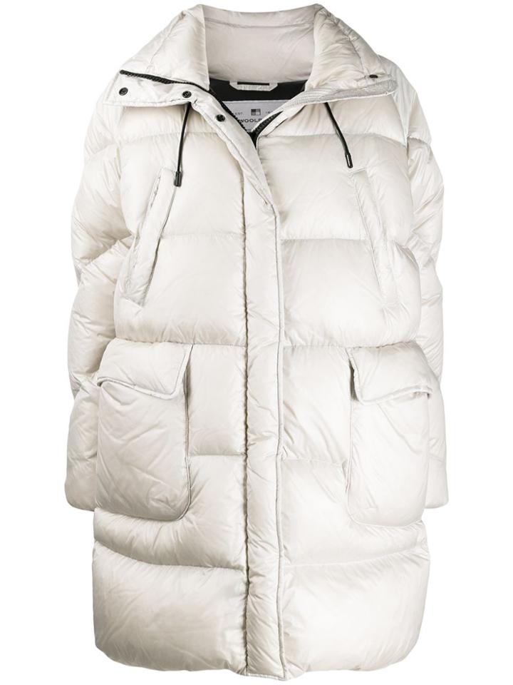 Woolrich Padded Coat - Neutrals