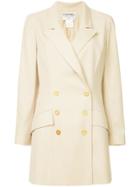 Chanel Vintage Double Breasted Coat - Neutrals