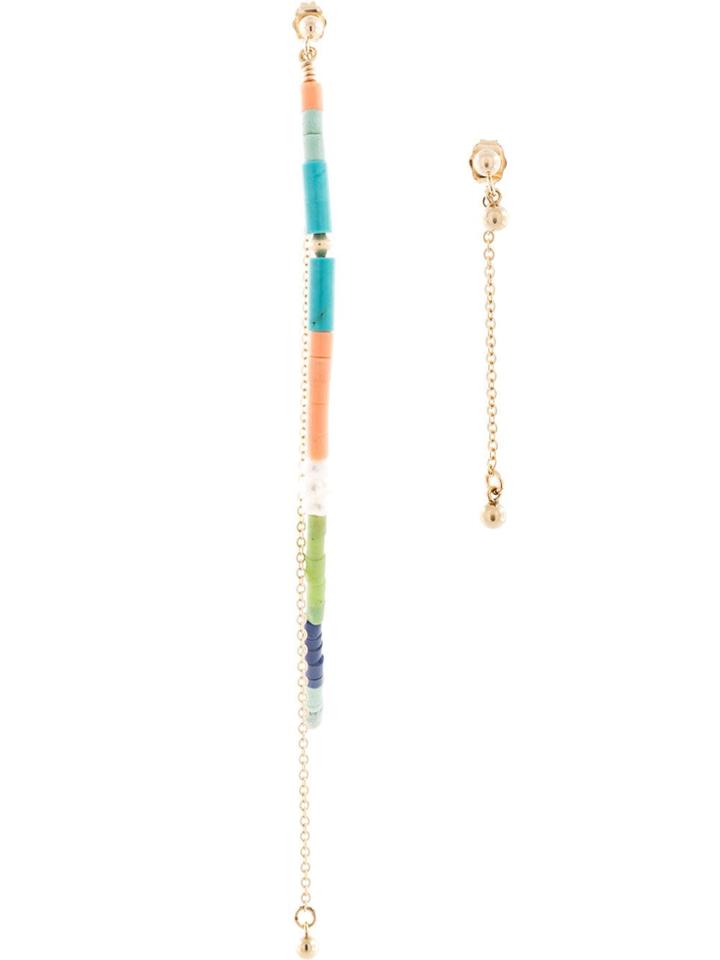 Petite Grand Bohemia Drop Stud Earrings - Multicolour