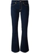 Dondup Flared Jeans, Women's, Size: 29, Blue, Cotton/spandex/elastane/polyester