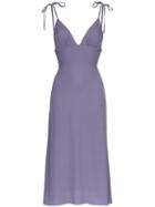 Reformation Talita Midi Dress - Purple