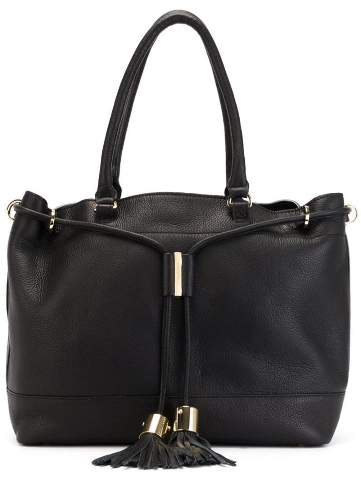 See By Chloé Vicky Tote, Women's, Black, Leather/cotton