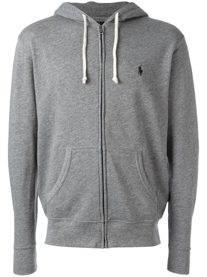 Polo Ralph Lauren Classic Hooded Sweatshirt, Men's, Size: Xl, Grey, Cotton/polyester/modal