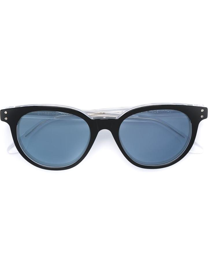 Retrosuperfuture - 'riviera 44ru' Sunglasses - Unisex - Acetate - One Size, Black, Acetate