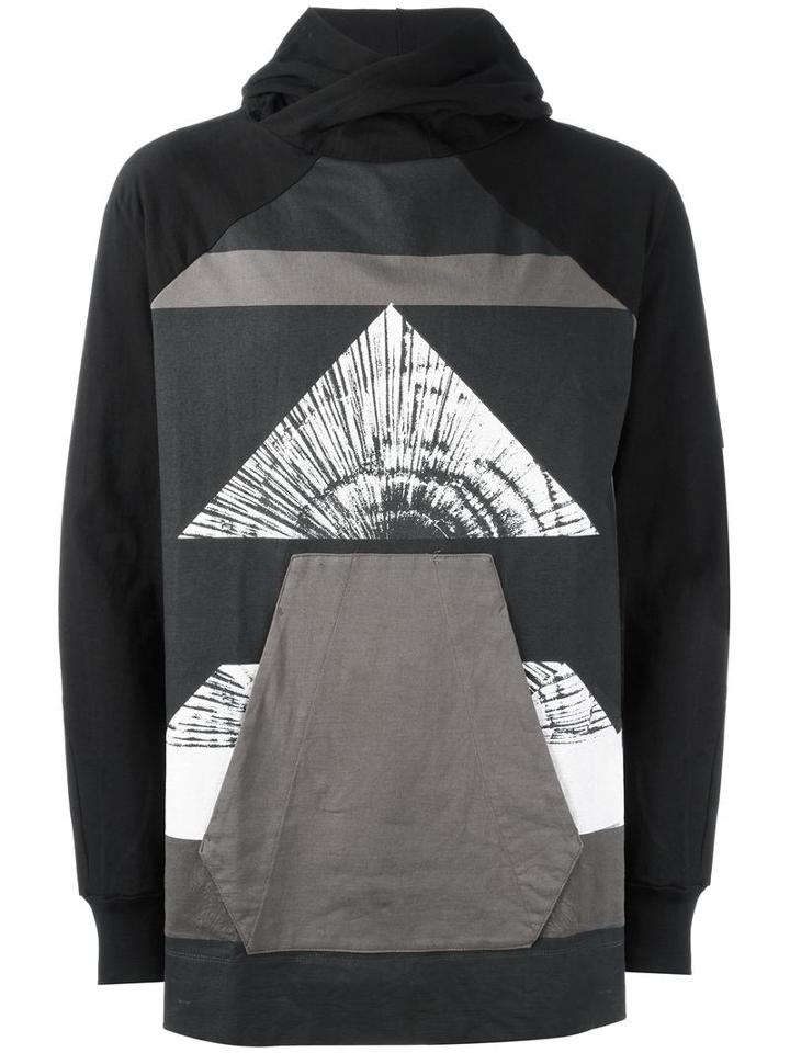 Nil0s Printed Hoodie, Men's, Size: 1, Black, Cotton