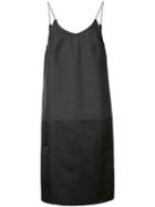 Alyx Diamanté Strap Slip Dress, Women's, Size: Xs, Black, Cotton/polyamide/viscose