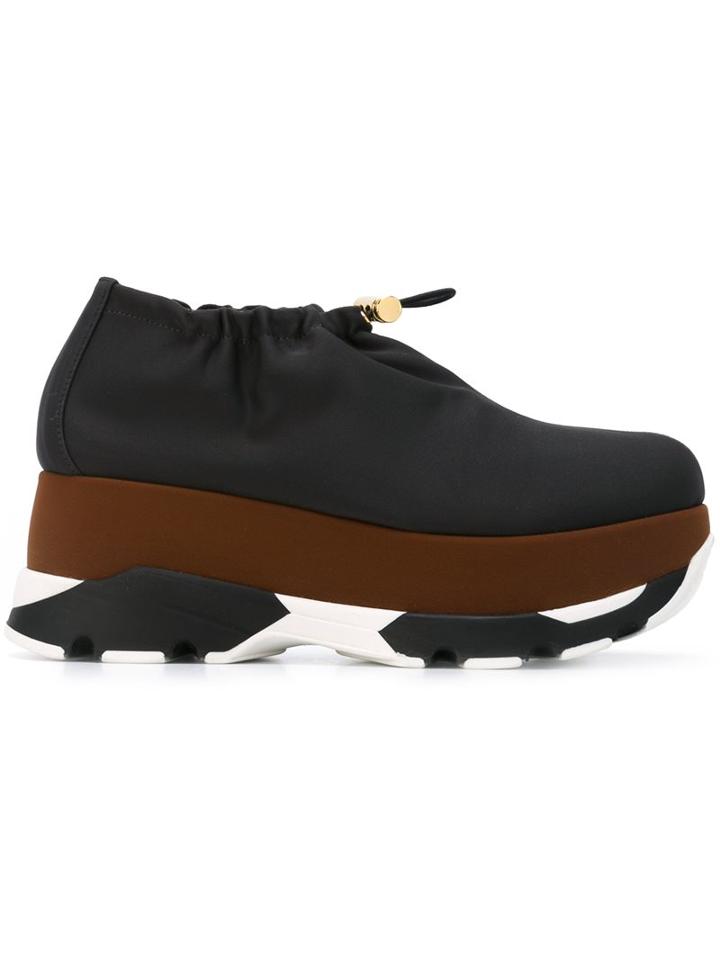 Marni Drawstring Platform Sneakers