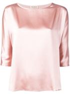 Blanca Three-quarter Sleeve Blouse - Pink