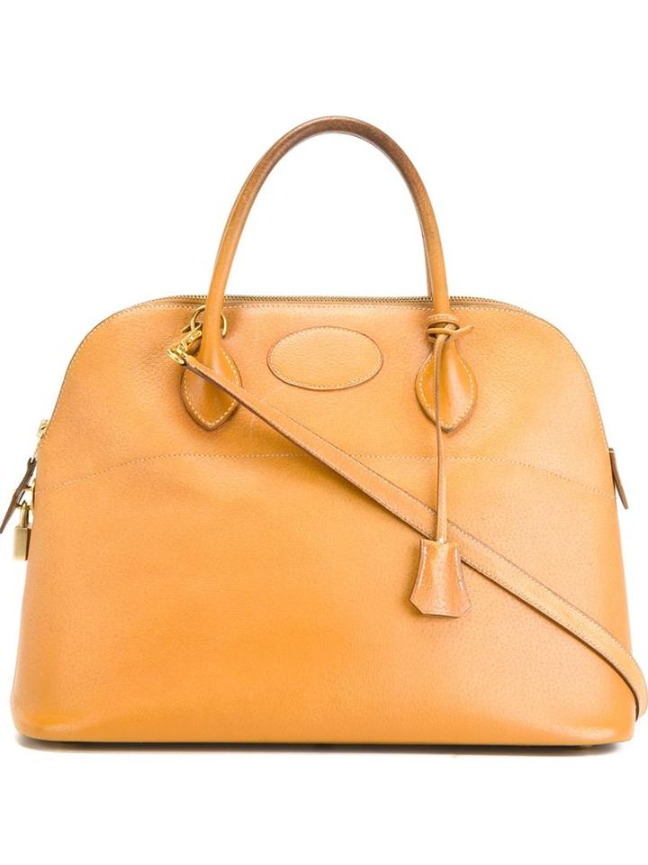Hermès Vintage 'bolide' Tote, Women's, Nude/neutrals
