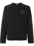 Versace Collection Chest Logo Sweatshirt - Black