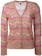 M Missoni Buttoned Cardigan - Brown