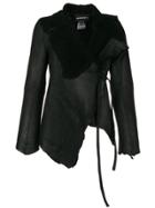 Ann Demeulemeester Sander Wrap-around Coat - Black