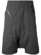 Aircut Pod Shorts - Men - Cotton/polyamide - L, Grey, Cotton/polyamide, Rick Owens Drkshdw