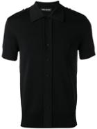 Neil Barrett Polo Shirt, Men's, Size: Small, Black, Viscose/nylon