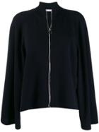 Givenchy Wide Sleeve Zipped Cardigan - Blue