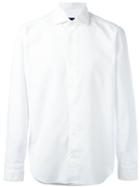 Barba Button Down Shirt, Men's, Size: 39, White, Cotton