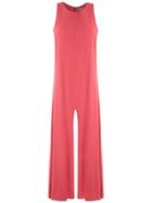 Alcaçuz Wide Leg Malibu Jumpsuit - Pink