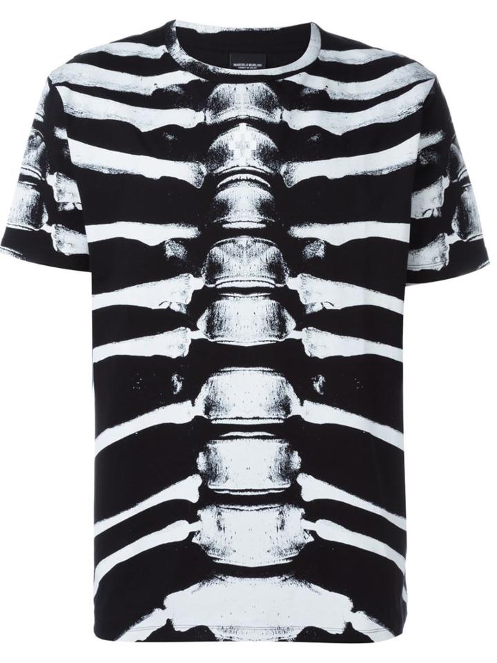 Marcelo Burlon County Of Milan 'villarrica' T-shirt, Men's, Size: Small, Black, Cotton