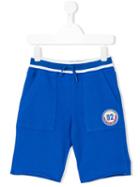 True Religion Kids - Drawstring Sweat Shorts - Kids - Cotton - 12 Yrs, Blue