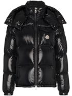 Moncler Monteliard Hooded Padded Jacket - Black