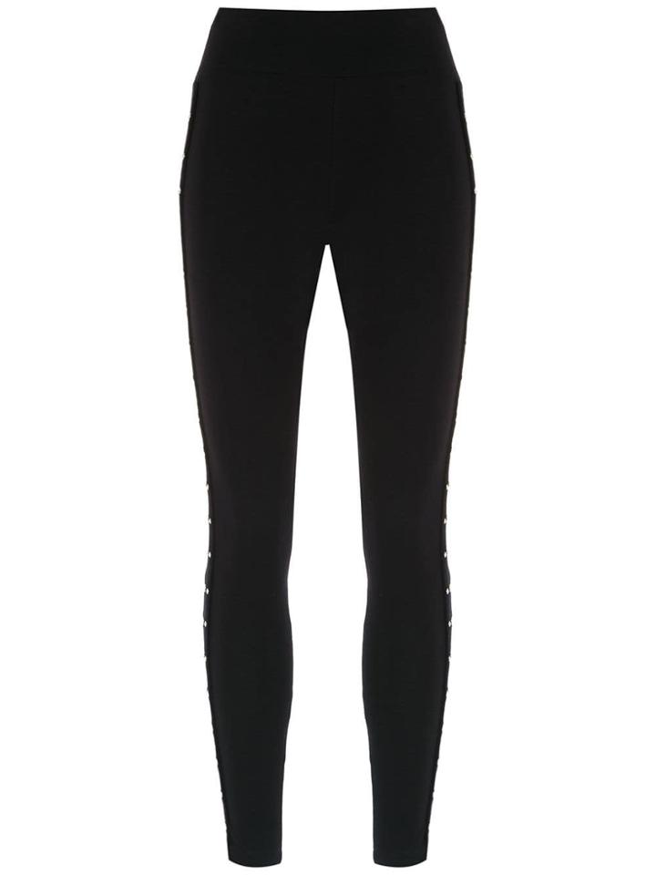 Andrea Bogosian Appliqué Leggings - Black